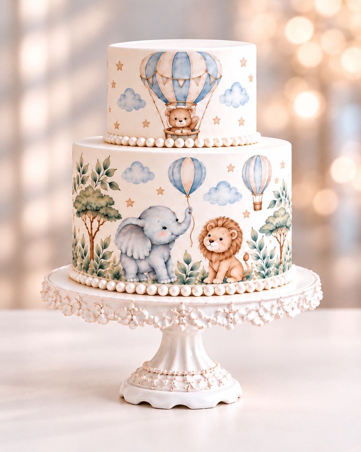 Safari — edible fondant decoration
