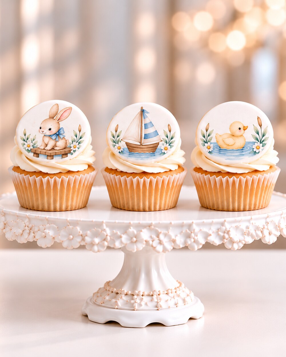 Baby — edible fondant cake topper design